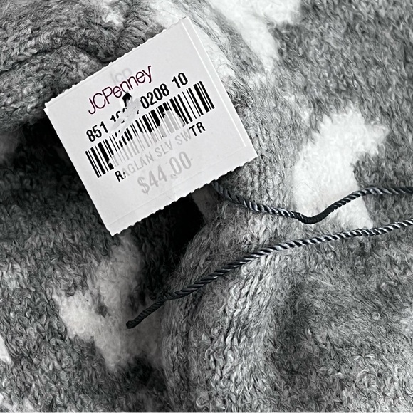 Liz Claiborne Pullover Sweater Mock Neck Long Sleeves - Picture 9 of 11